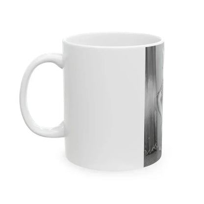 Bettie Page #49 (Vintage Female Icon) White Coffee Mug - Go Mug Yourself