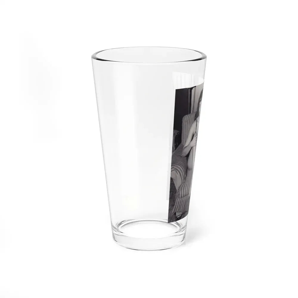 Bettie Page #498 (Vintage Female Icon) Pint Glass 16oz - Go Mug Yourself