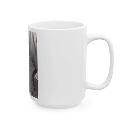 Bettie Page #498 (Vintage Female Icon) White Coffee Mug - Go Mug Yourself