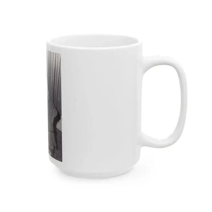 Bettie Page #498 (Vintage Female Icon) White Coffee Mug - Go Mug Yourself