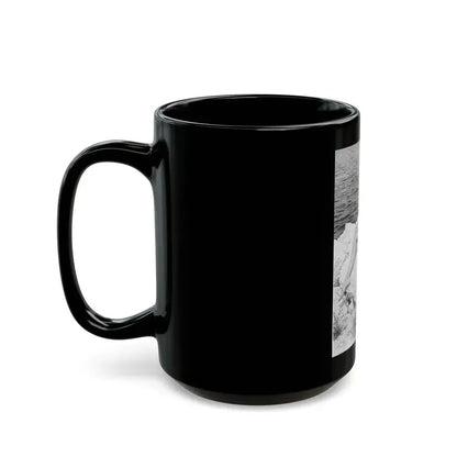 Bettie Page #499 (Vintage Female Icon) Black Coffee Mug - Go Mug Yourself