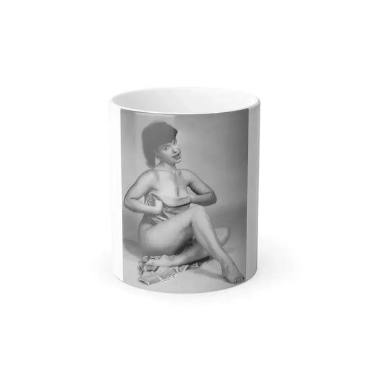 Bettie Page #500 (Vintage Female Icon) Color Changing Mug 11oz 11oz - Go Mug Yourself