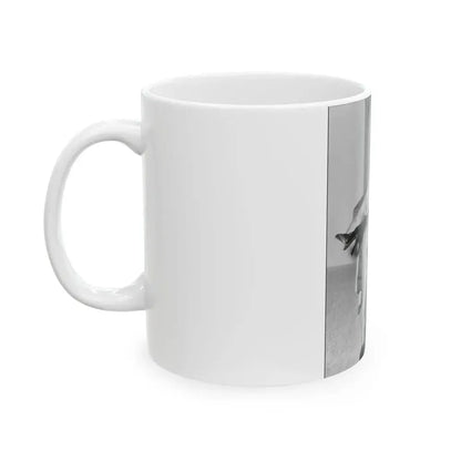 Bettie Page #506 (Vintage Female Icon) White Coffee Mug - Go Mug Yourself
