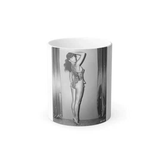 Bettie Page #507 (Vintage Female Icon) Color Changing Mug 11oz 11oz - Go Mug Yourself