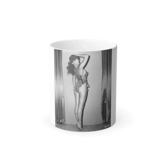 Bettie Page #507 (Vintage Female Icon) Color Changing Mug 11oz 11oz - Go Mug Yourself
