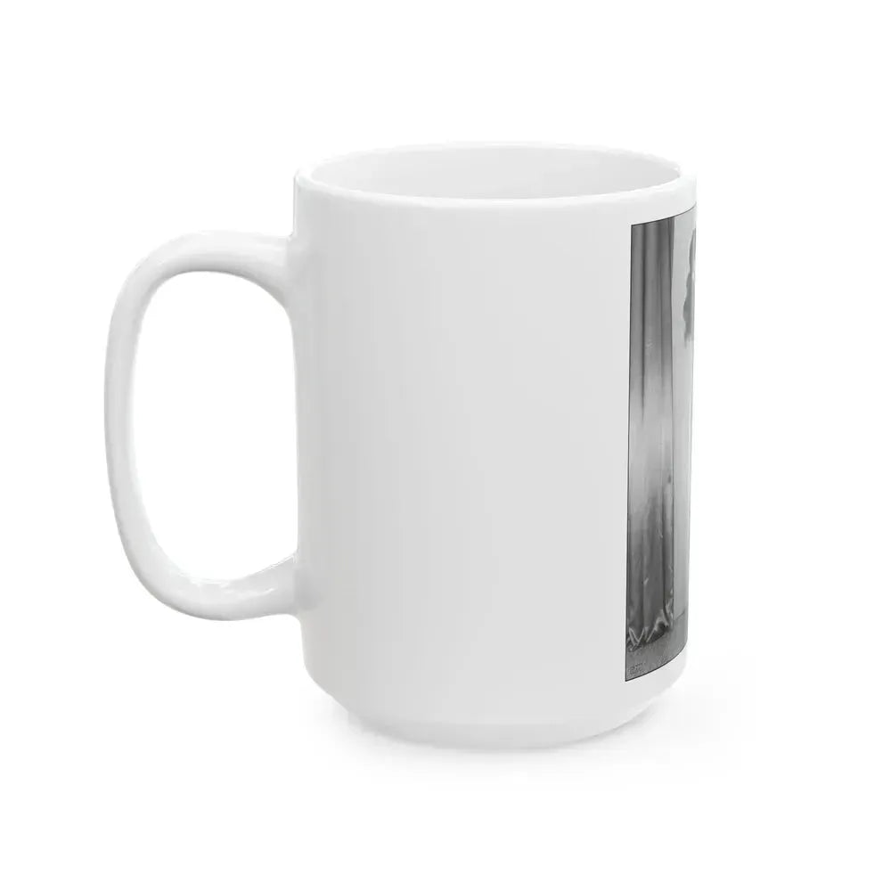 Bettie Page #507 (Vintage Female Icon) White Coffee Mug - Go Mug Yourself