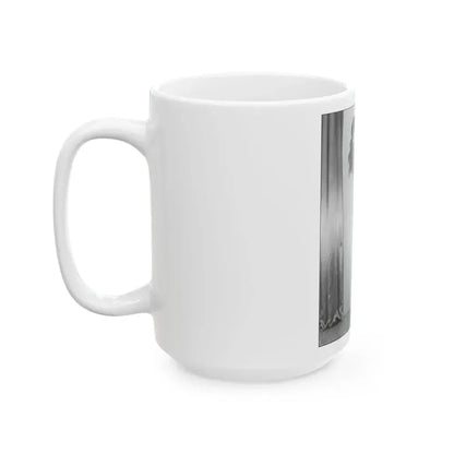 Bettie Page #507 (Vintage Female Icon) White Coffee Mug - Go Mug Yourself