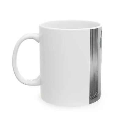 Bettie Page #507 (Vintage Female Icon) White Coffee Mug - Go Mug Yourself