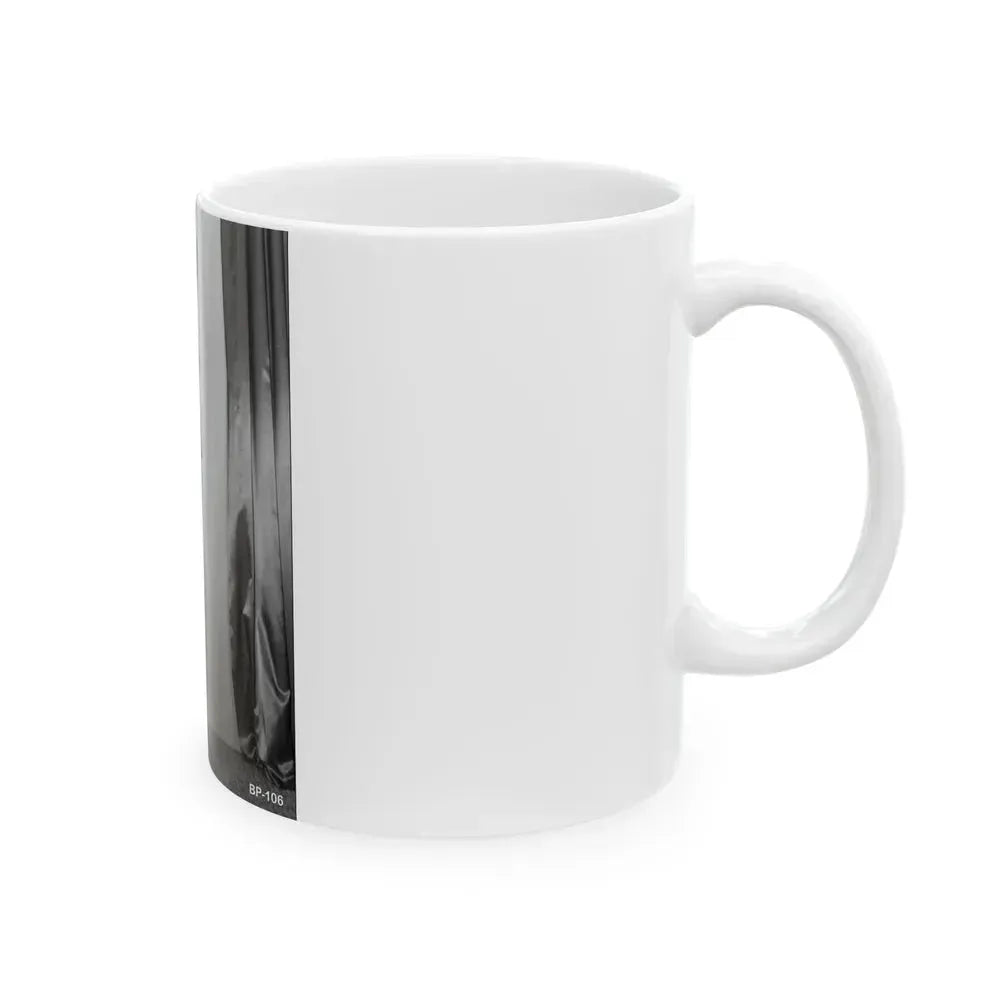 Bettie Page #507 (Vintage Female Icon) White Coffee Mug - Go Mug Yourself