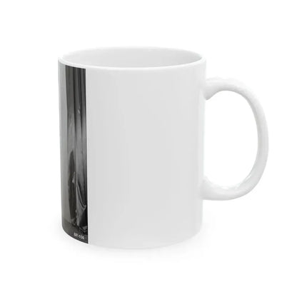 Bettie Page #507 (Vintage Female Icon) White Coffee Mug - Go Mug Yourself