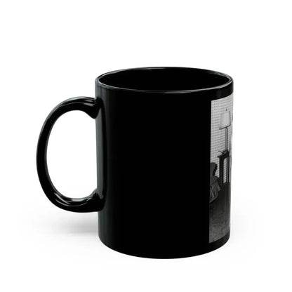 Bettie Page #508 (Vintage Female Icon) Black Coffee Mug - Go Mug Yourself