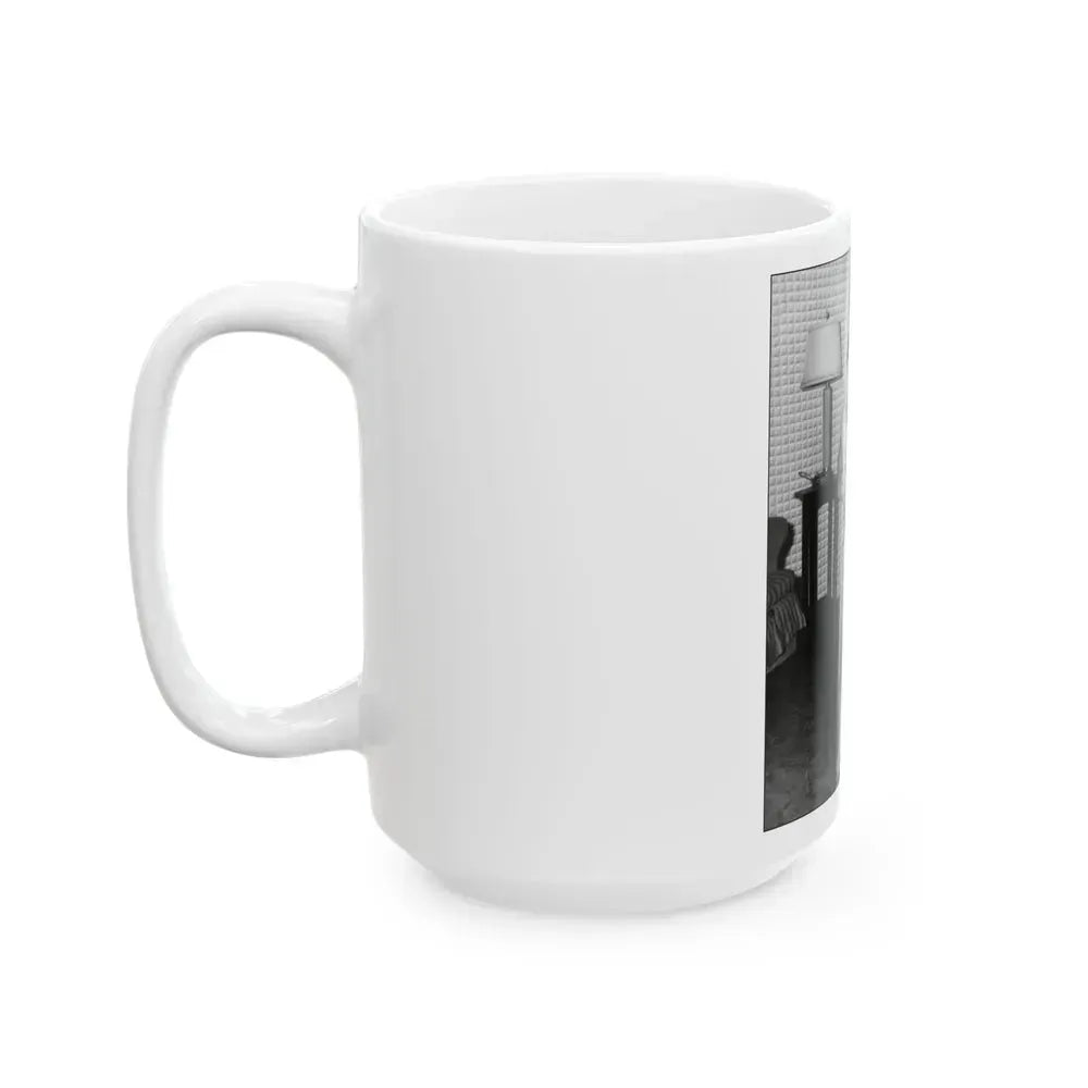 Bettie Page #508 (Vintage Female Icon) White Coffee Mug - Go Mug Yourself