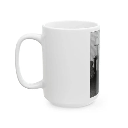 Bettie Page #508 (Vintage Female Icon) White Coffee Mug - Go Mug Yourself