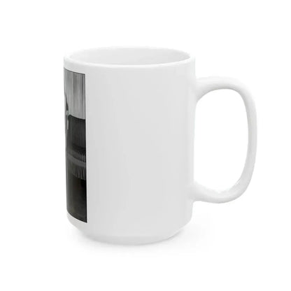 Bettie Page #508 (Vintage Female Icon) White Coffee Mug - Go Mug Yourself