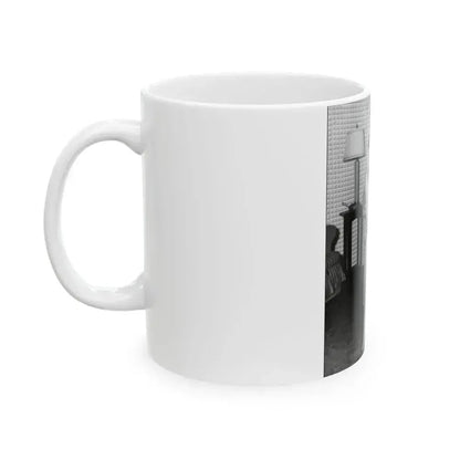 Bettie Page #508 (Vintage Female Icon) White Coffee Mug - Go Mug Yourself