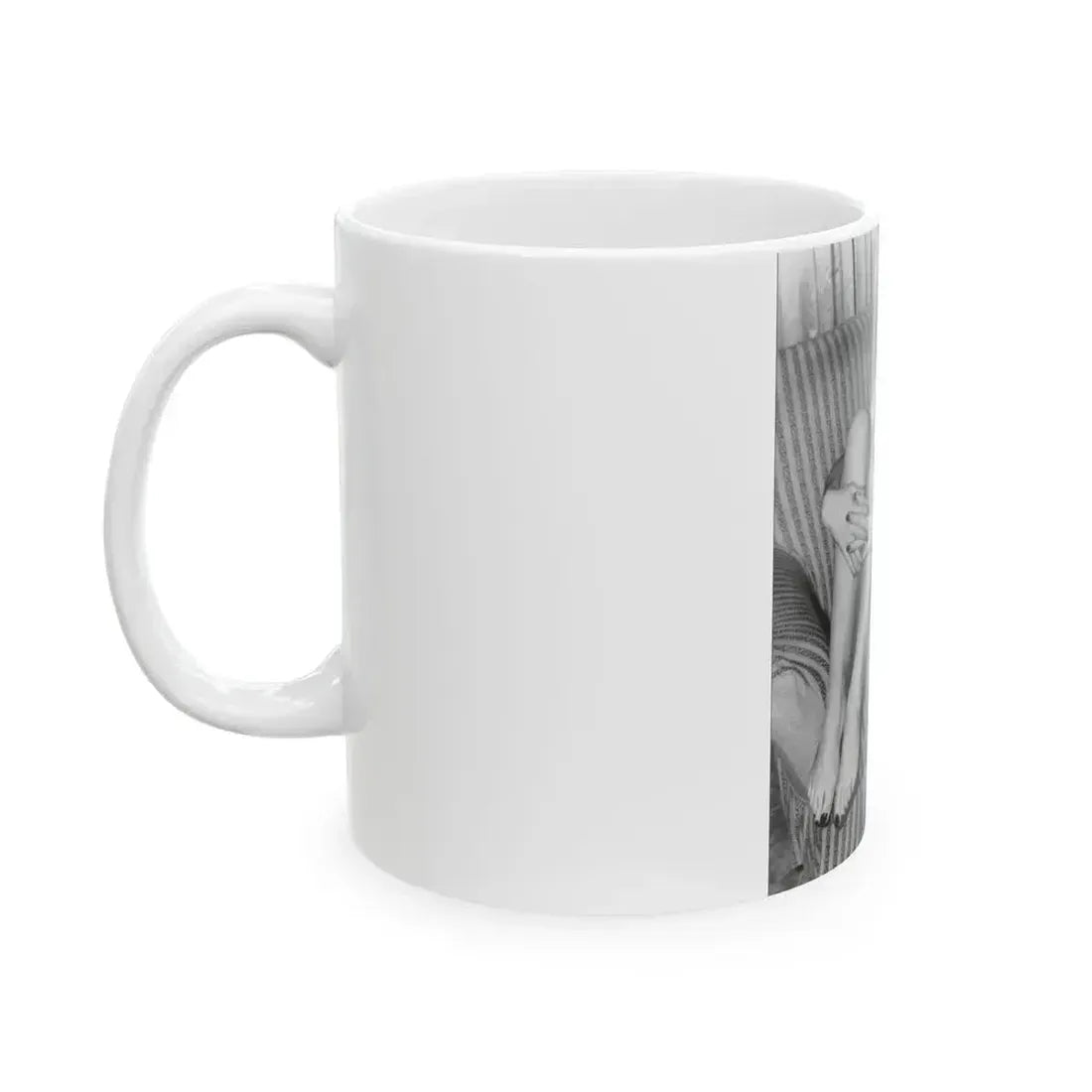 Bettie Page #509 (Vintage Female Icon) White Coffee Mug - Go Mug Yourself