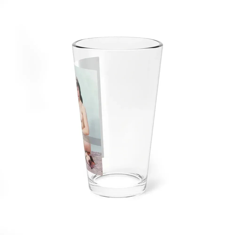 Bettie Page #517 (Vintage Female Icon) Pint Glass 16oz - Go Mug Yourself