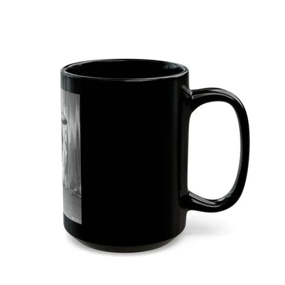 Bettie Page #52 (Vintage Female Icon) Black Coffee Mug - Go Mug Yourself