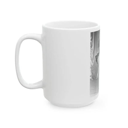 Bettie Page #52 (Vintage Female Icon) White Coffee Mug - Go Mug Yourself