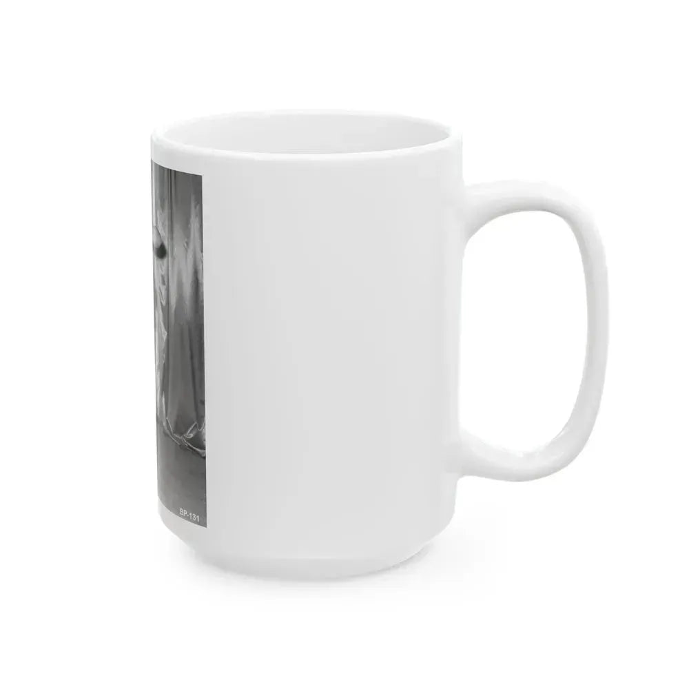 Bettie Page #52 (Vintage Female Icon) White Coffee Mug - Go Mug Yourself