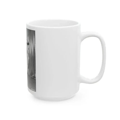 Bettie Page #52 (Vintage Female Icon) White Coffee Mug - Go Mug Yourself