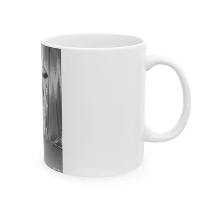 Bettie Page #52 (Vintage Female Icon) White Coffee Mug - Go Mug Yourself