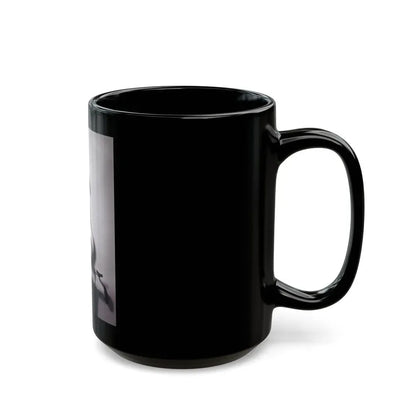 Bettie Page #524_1 (Vintage Female Icon) Black Coffee Mug - Go Mug Yourself