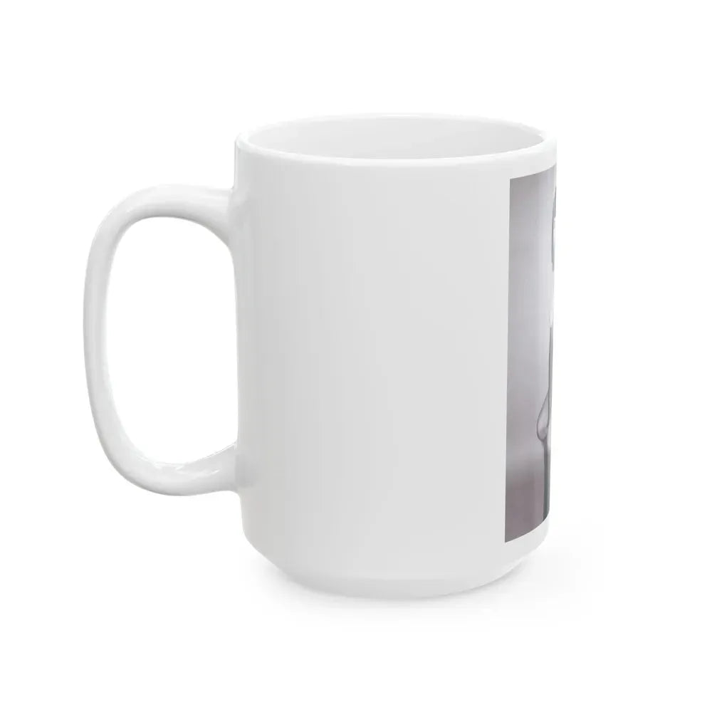Bettie Page #524_1 (Vintage Female Icon) White Coffee Mug - Go Mug Yourself