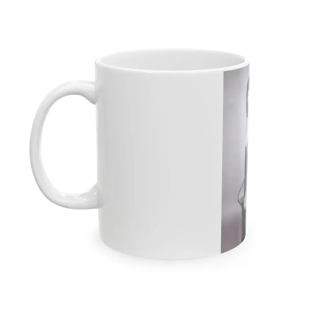 Bettie Page #524_1 (Vintage Female Icon) White Coffee Mug - Go Mug Yourself