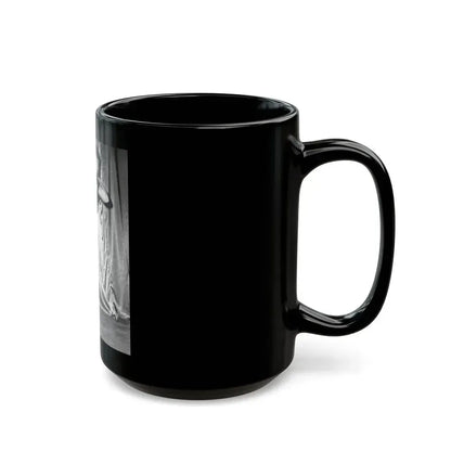Bettie Page #53 (Vintage Female Icon) Black Coffee Mug - Go Mug Yourself