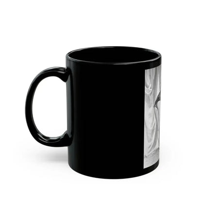 Bettie Page #53 (Vintage Female Icon) Black Coffee Mug - Go Mug Yourself