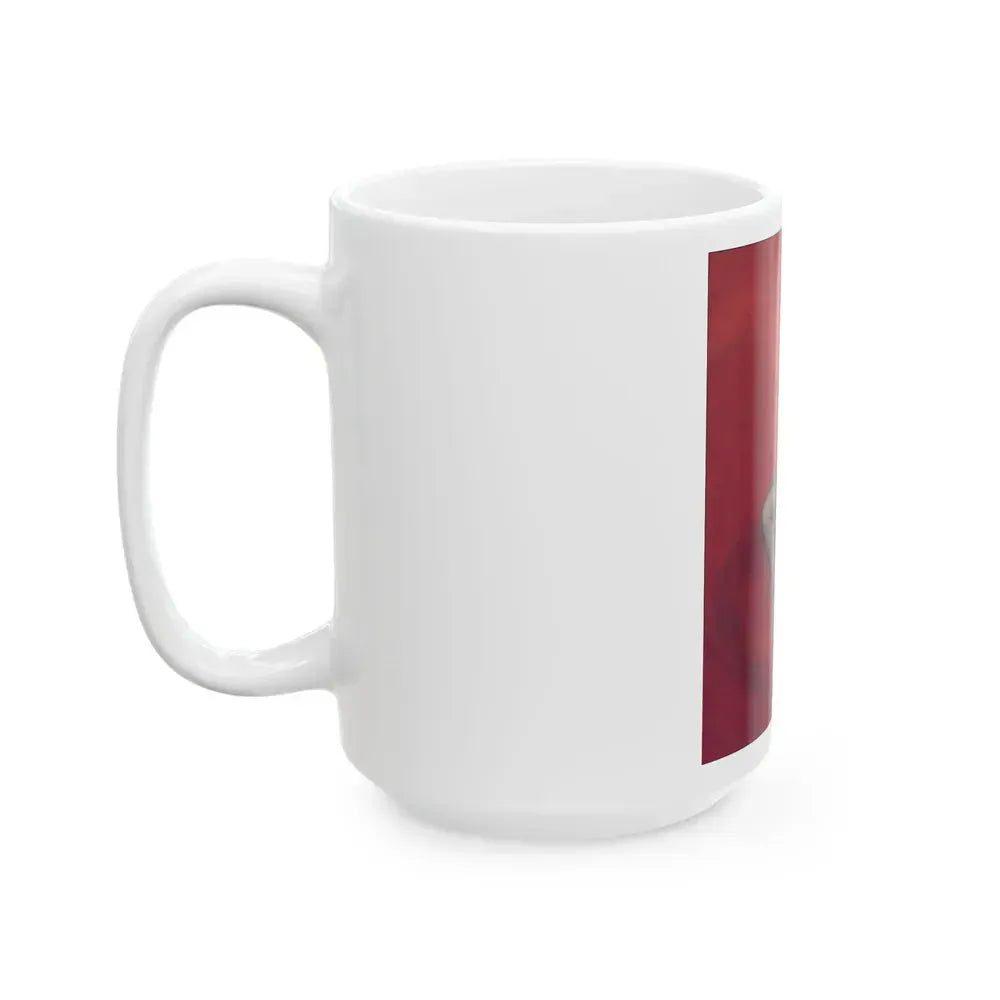 Bettie Page #54 (Vintage Female Icon) White Coffee Mug - Go Mug Yourself