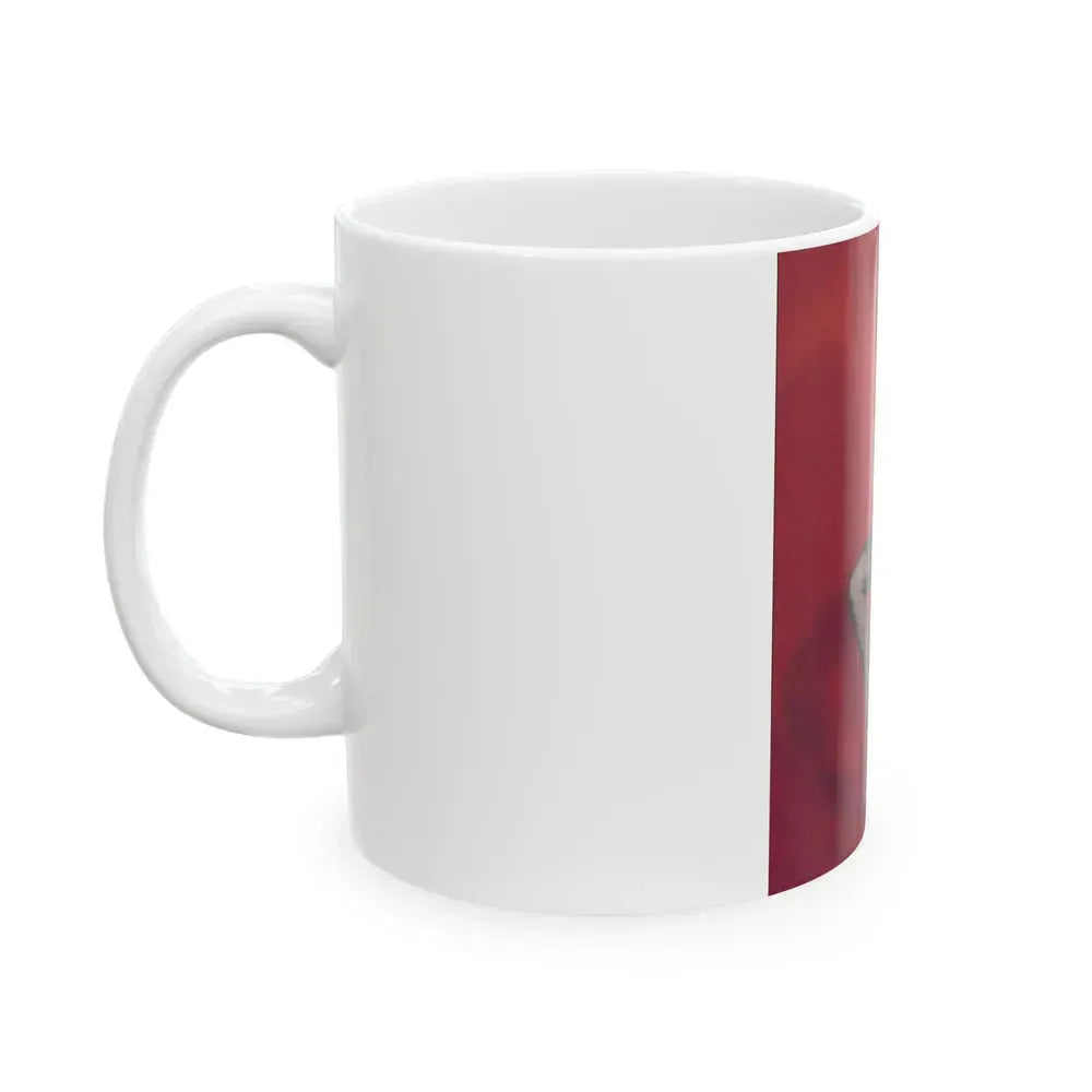 Bettie Page #54 (Vintage Female Icon) White Coffee Mug - Go Mug Yourself