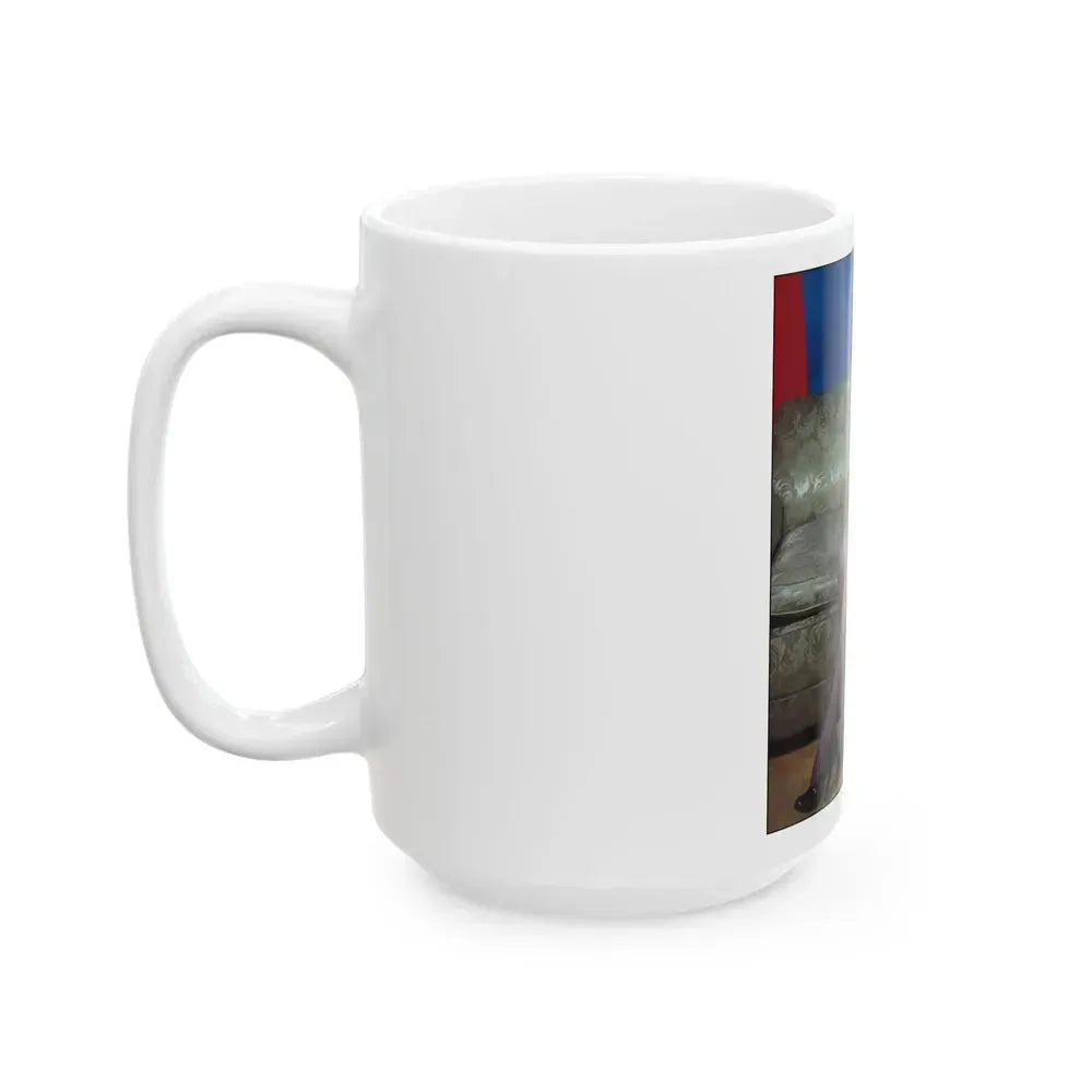 Bettie Page #56 (Vintage Female Icon) White Coffee Mug - Go Mug Yourself