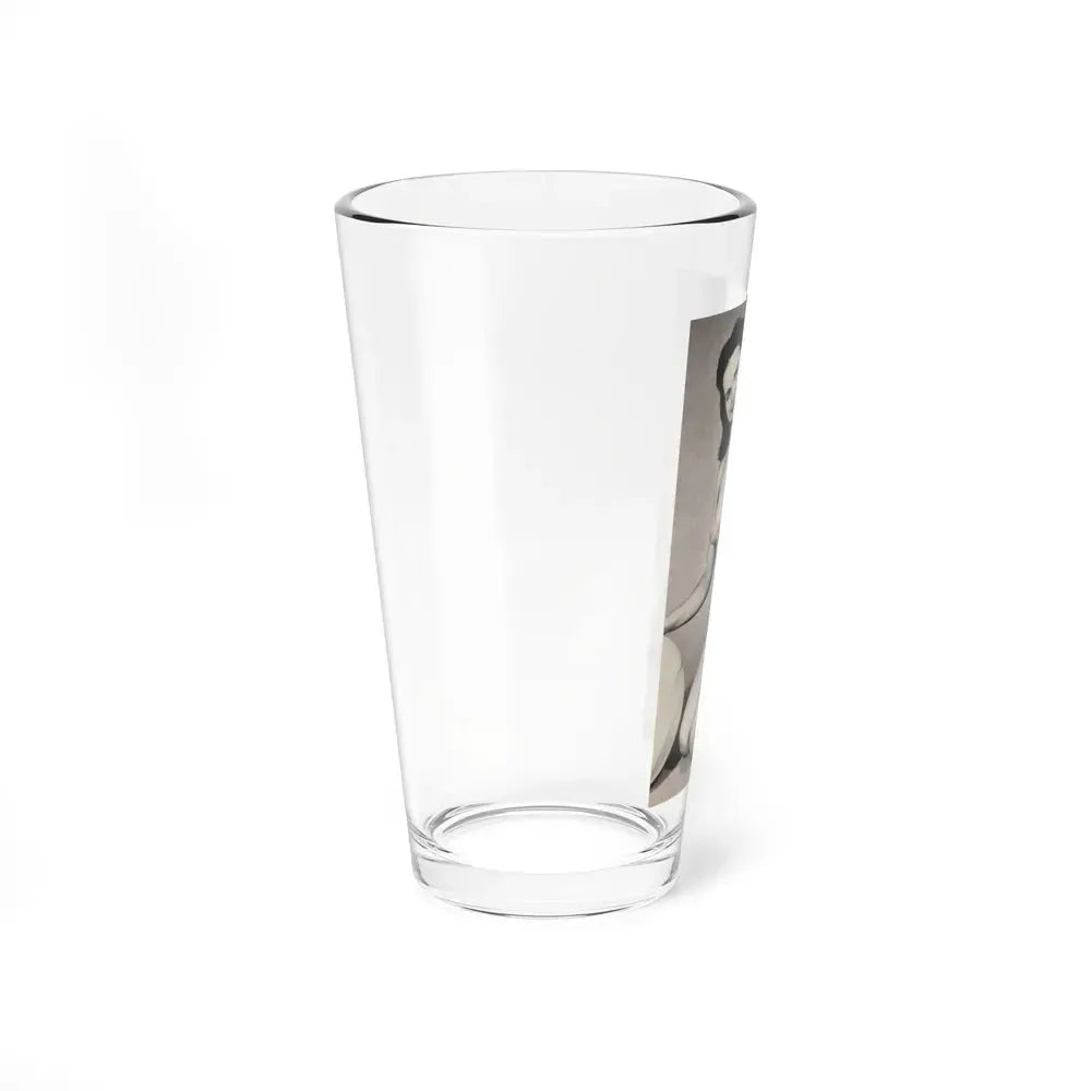 Bettie Page #564 (Vintage Female Icon) Pint Glass 16oz - Go Mug Yourself