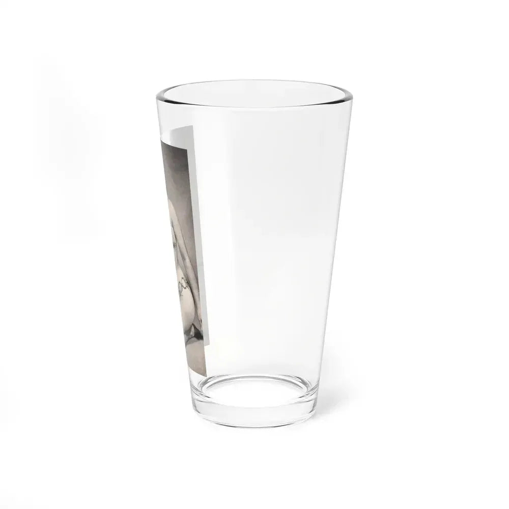 Bettie Page #564 (Vintage Female Icon) Pint Glass 16oz - Go Mug Yourself