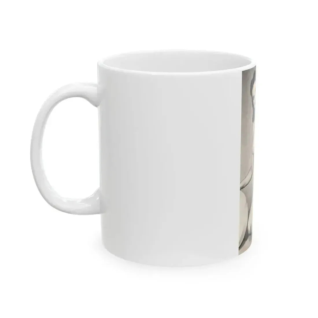 Bettie Page #564 (Vintage Female Icon) White Coffee Mug - Go Mug Yourself