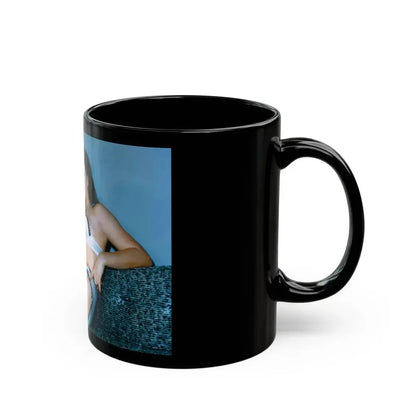 Bettie Page #566 (Vintage Female Icon) Black Coffee Mug - Go Mug Yourself