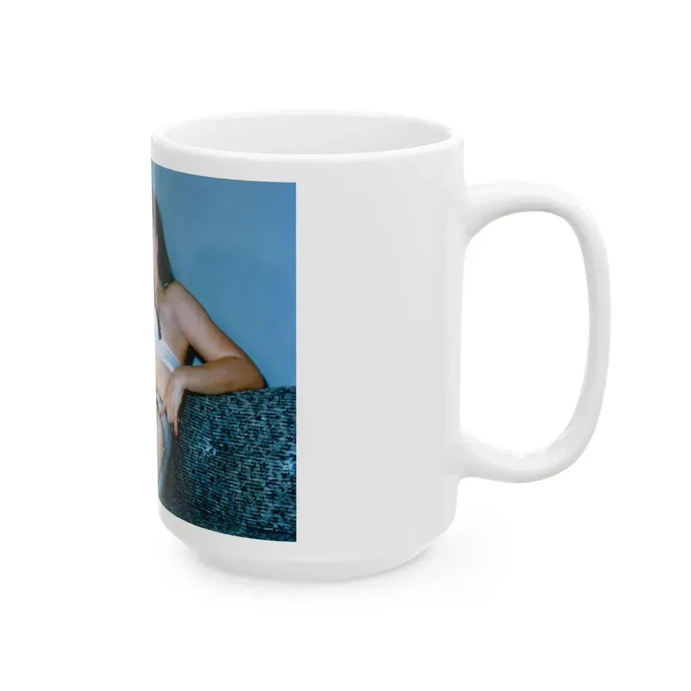 Bettie Page #566 (Vintage Female Icon) White Coffee Mug - Go Mug Yourself