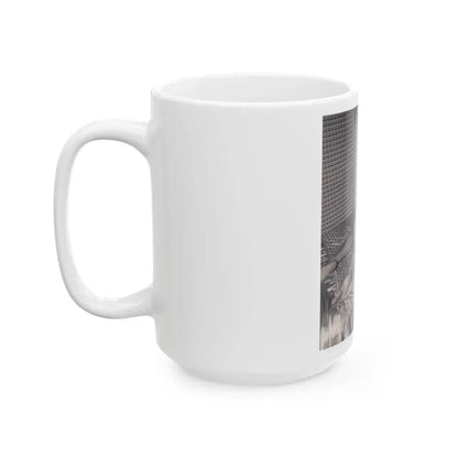 Bettie Page #567 (Vintage Female Icon) White Coffee Mug - Go Mug Yourself