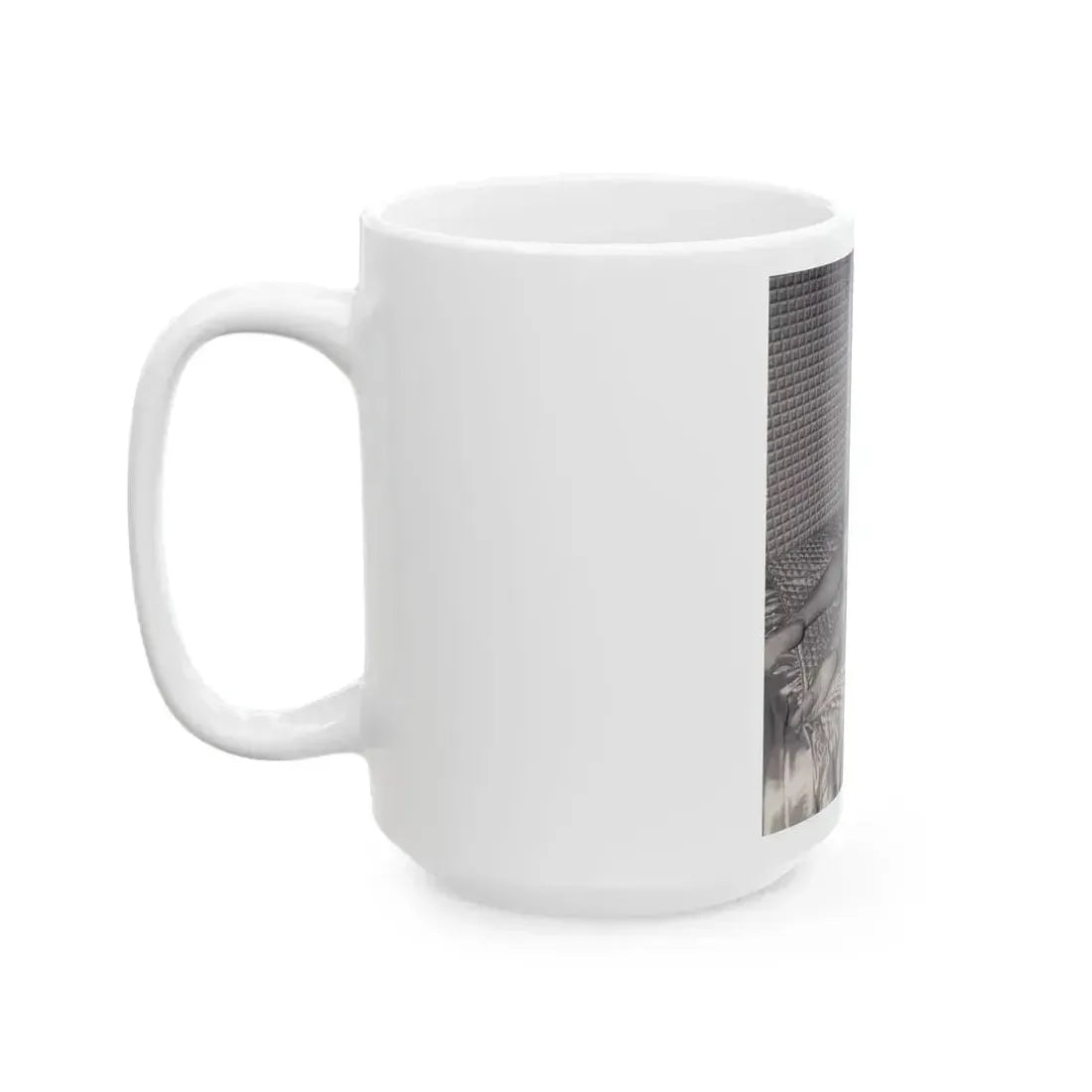 Bettie Page #567 (Vintage Female Icon) White Coffee Mug - Go Mug Yourself