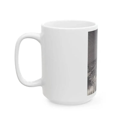 Bettie Page #567 (Vintage Female Icon) White Coffee Mug - Go Mug Yourself