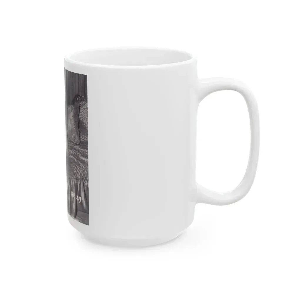 Bettie Page #567 (Vintage Female Icon) White Coffee Mug - Go Mug Yourself