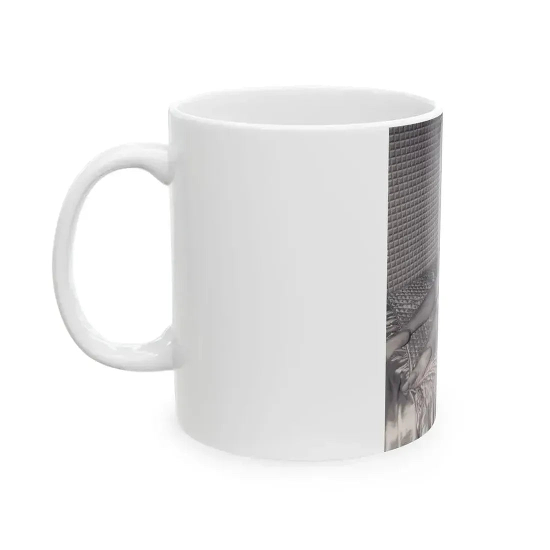 Bettie Page #567 (Vintage Female Icon) White Coffee Mug - Go Mug Yourself