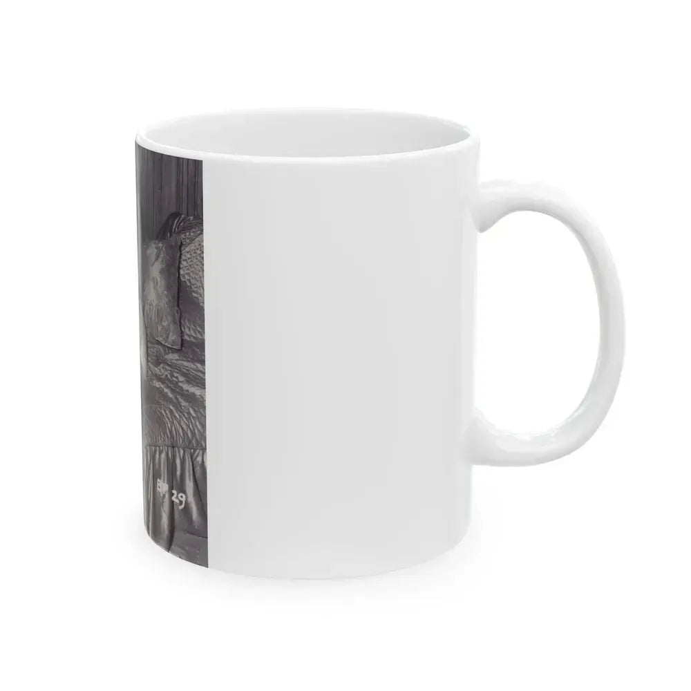 Bettie Page #567 (Vintage Female Icon) White Coffee Mug - Go Mug Yourself