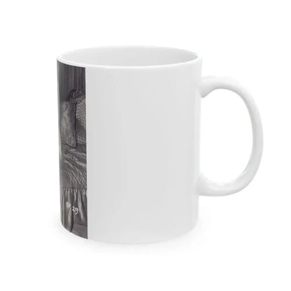 Bettie Page #567 (Vintage Female Icon) White Coffee Mug - Go Mug Yourself
