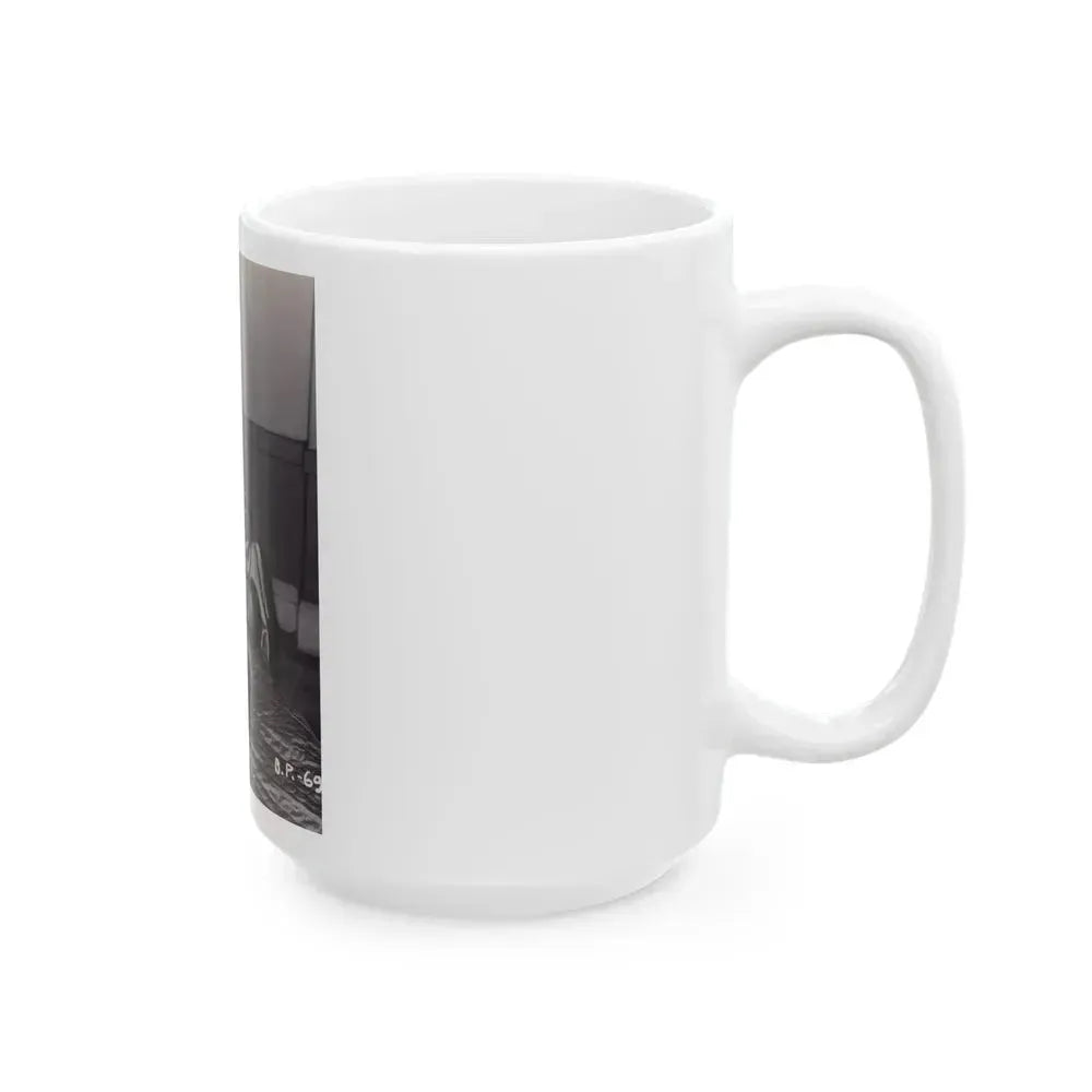 Bettie Page #568 (Vintage Female Icon) White Coffee Mug - Go Mug Yourself