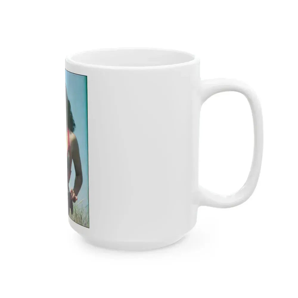 Bettie Page #57 (Vintage Female Icon) White Coffee Mug - Go Mug Yourself