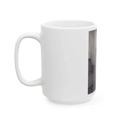 Bettie Page #570 (Vintage Female Icon) White Coffee Mug - Go Mug Yourself