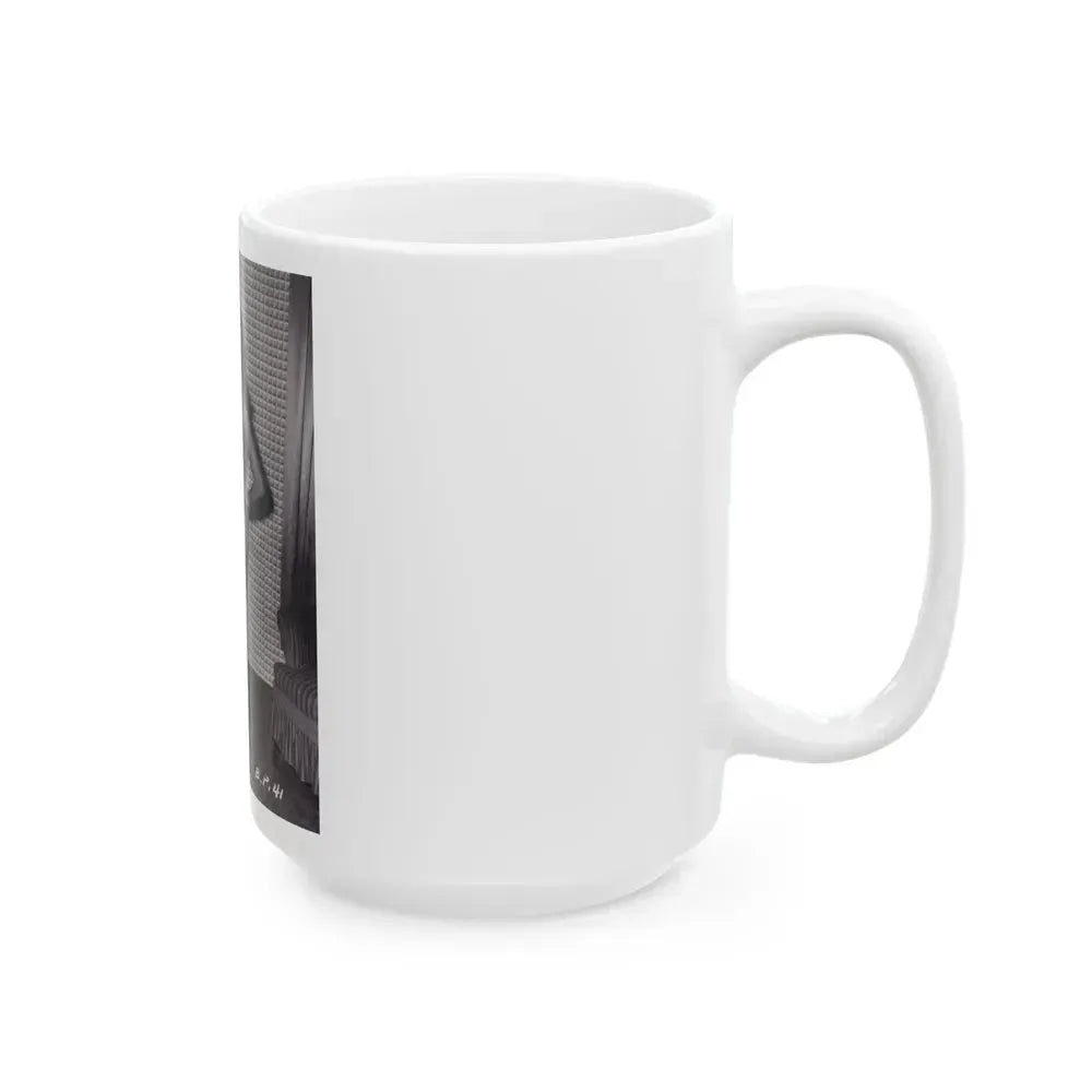 Bettie Page #570 (Vintage Female Icon) White Coffee Mug - Go Mug Yourself